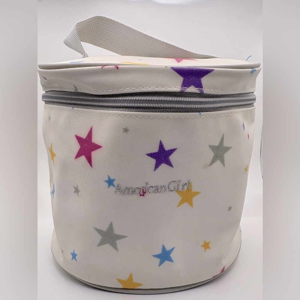 American Girl Doll Multicolor Stars PVC Travel Lunch Multipurpose Bag